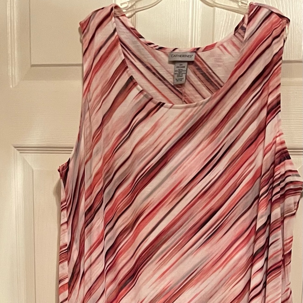 Catherine’s Soft Flowing Tank Double Layer Armpit… - image 1